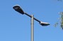 Car park lighting poles