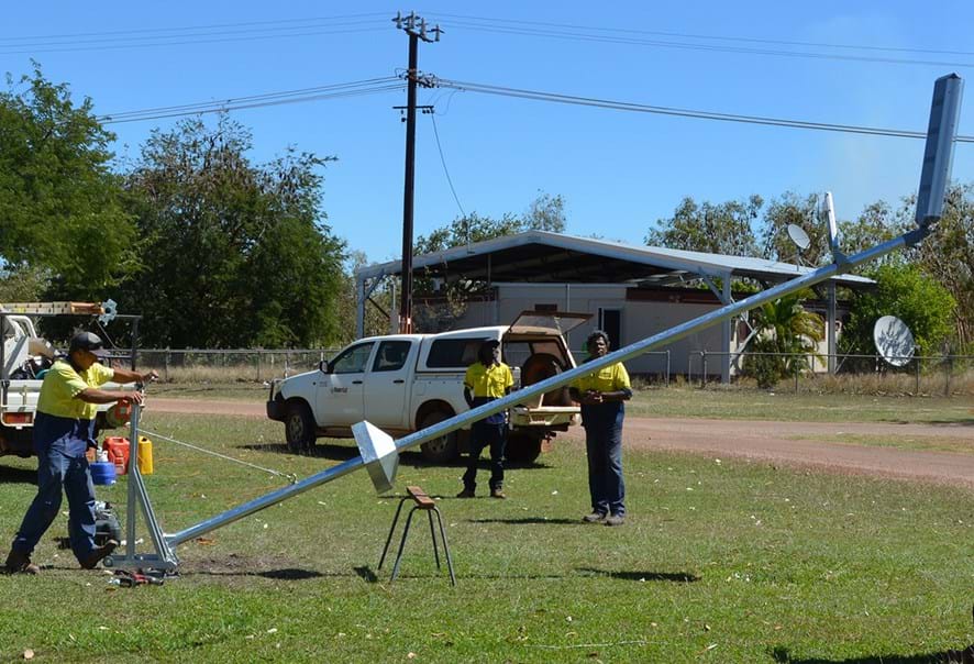 Solar LED park lighting pole